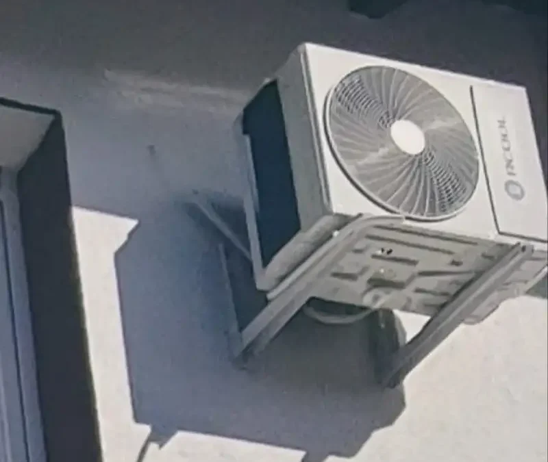 RCOOL klíma telepítés Budakeszin – lakossági klíma egy társasház 2. emeletén